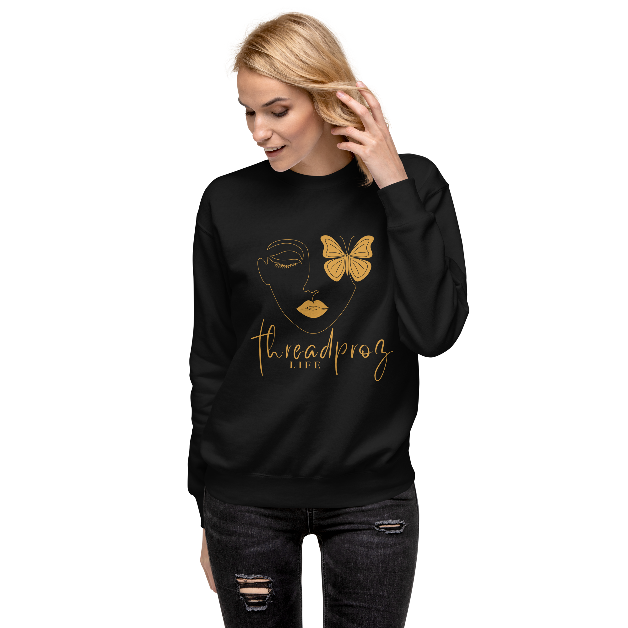 unisex-premium-sweatshirt-black-front-66cf8edf64834