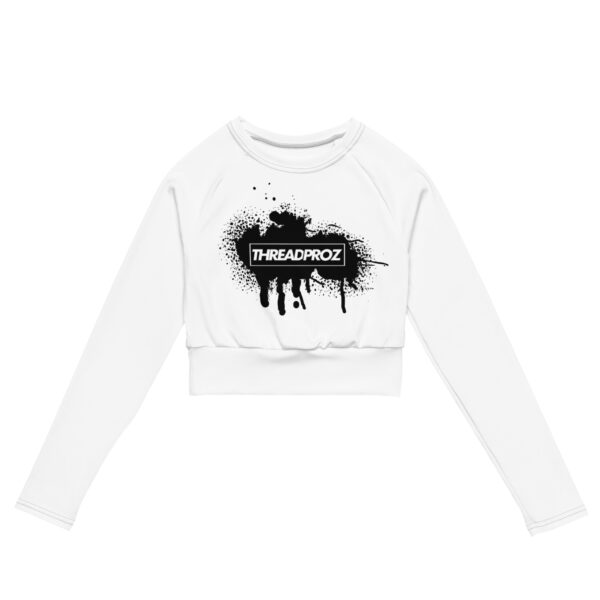 Long Sleeve Crop Top Thredproz - Image 2